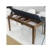 HANAH HOME Trpezarijski sto Milan 513 Walnut Anthracite