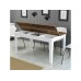 HANAH HOME Trpezarijski sto Milan 520 Walnut White