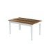 HANAH HOME Trpezarijski sto Milan 520 Walnut White