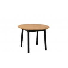 HANAH HOME Trpezarijski sto Oliver Oak Black