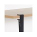 HANAH HOME Trpezarijski sto Pineios WoodenBlack