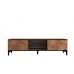 HANAH HOME TV polica Begi Atlantic Pine Black