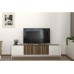 HANAH HOME TV polica Bonnel White Walnut