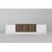 HANAH HOME TV polica Bonnel White Walnut