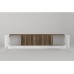 HANAH HOME TV polica Bonnel White Walnut