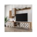 HANAH HOME TV polica Class S Walnut White