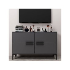 HANAH HOME TV polica Ctn Anthracite