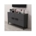 HANAH HOME TV polica Ctn Anthracite