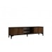 HANAH HOME TV polica Erem Walnut Black