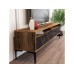 HANAH HOME TV polica Istanbul 2 WalnutBlack Marble