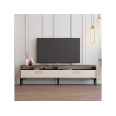 HANAH HOME TV polica Istanbul 2 WalnutCream