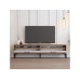 HANAH HOME TV polica Istanbul 2 WalnutWhite