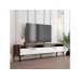 HANAH HOME TV polica Istanbul 2 WalnutWhite