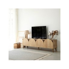 HANAH HOME TV polica Mesta Oak v2