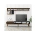 HANAH HOME TV polica Milan TV Walnut Anthracite