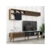 HANAH HOME TV polica Milan TV Walnut Anthracite