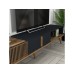 HANAH HOME TV polica Milan TV Walnut Anthracite