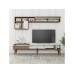 HANAH HOME TV polica Milan TV Walnut White