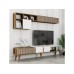 HANAH HOME TV polica Milan TV Walnut White