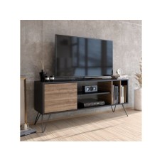 HANAH HOME TV polica Mistico (140) Walnut Black