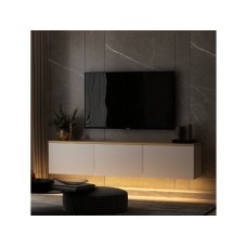 HANAH HOME TV polica Neon White v2 (382NRC1123)