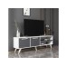 HANAH HOME TV polica Noyan White Anthracite (327ODS1116)