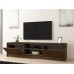 HANAH HOME TV polica Olca Walnut Anthracite