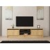 HANAH HOME TV polica Pelen Sapphire Oak Anthracite