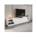 HANAH HOME TV polica Rhodes White (322RTC2435)