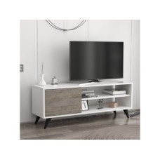 HANAH HOME TV polica Venga White Dark Grey (935CMN2309)