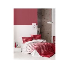 L`ESSENTIEL MAISON Posteljina ranforce (260x220) Puanline Red