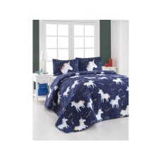 L`ESSENTIEL MAISON Prekrivač Magic Unicorn Dark Blue