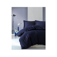 L`ESSENTIEL MAISON Premium satenska posteljina Elegant Dark Blue