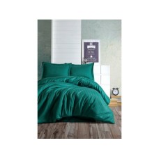 L`ESSENTIEL MAISON Premium satenska posteljina Stripe Petrol Green