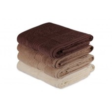 L`ESSENTIEL MAISON Peškir Rainbow Brown 1