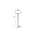 OPVIQ Podna lampa Elips 846STL2968