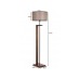 OPVIQ Podna lampa 534LUN2149