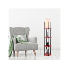 OPVIQ Podna lampa 7117 Black Red