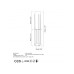 OPVIQ Podna lampa Shelf Lamp 8127