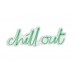 WALLXPERT Dekorativna rasveta Chill Out Green