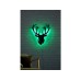 WALLXPERT Zidna lampa Deer 2 Green