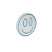 WALLXPERT Dekorativna rasveta Smiley Blue