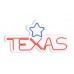 WALLXPERT Dekorativna rasveta Texas Lone Star Blue