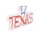 WALLXPERT Dekorativna rasveta Texas Lone Star Blue