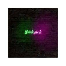 WALLXPERT Dekorativna rasveta Think Pink Green