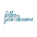 WALLXPERT Dekorativna rasveta Follow Your Dreams Blue