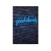 WALLXPERT Dekorativna rasveta Good Vibes Only Blue