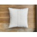 WALLXPERT Jastuk Pinales Organic Woven Punch Pillow With Insert