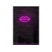 WALLXPERT Dekorativna rasveta Lips Pink