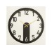 WALLXPERT Zidni sat Mood Metal Wall Clock APS114 Black